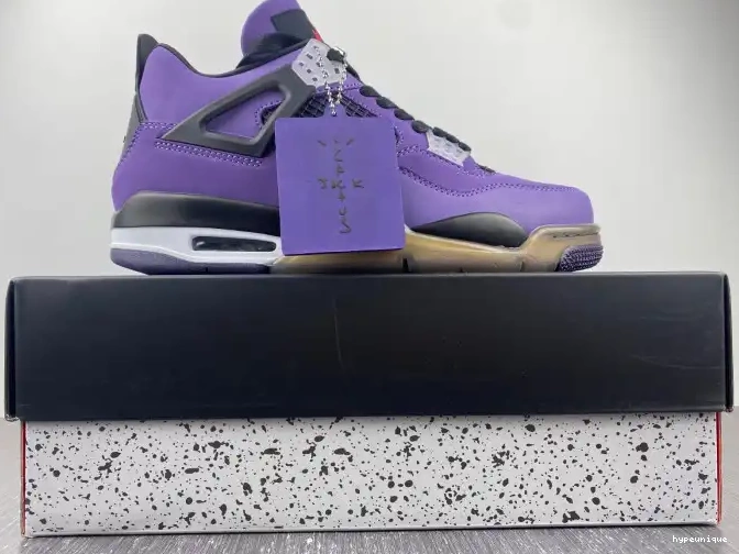 HYPE LN4 Family) Scott Purple and Retro Jordan 766296 (Friends 4 Travis 0506